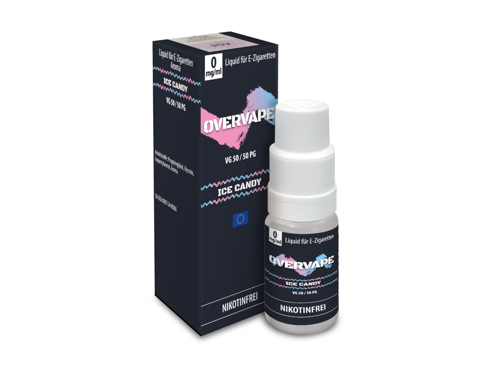 Overvape - Ice Candy - Nikotinsalz Liquid 0 mg/ml 560er Packung