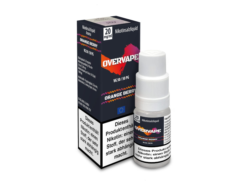 Overvape - Orange Berry - Nikotinsalz Liquid 20 mg/ml