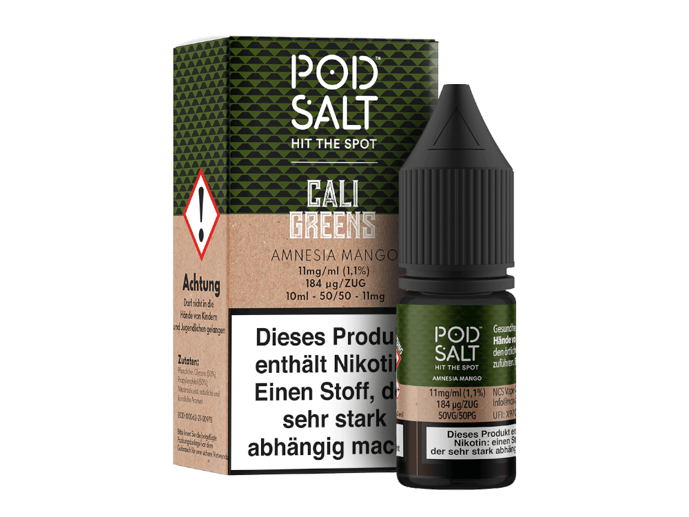 Pod Salt Fusion - Amnesia Mango - Nikotinsalz Liquid 11 mg/ml
