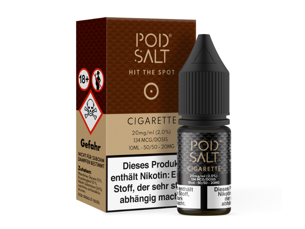 Pod Salt - Cigarette - Nikotinsalz Liquid 20 mg/ml