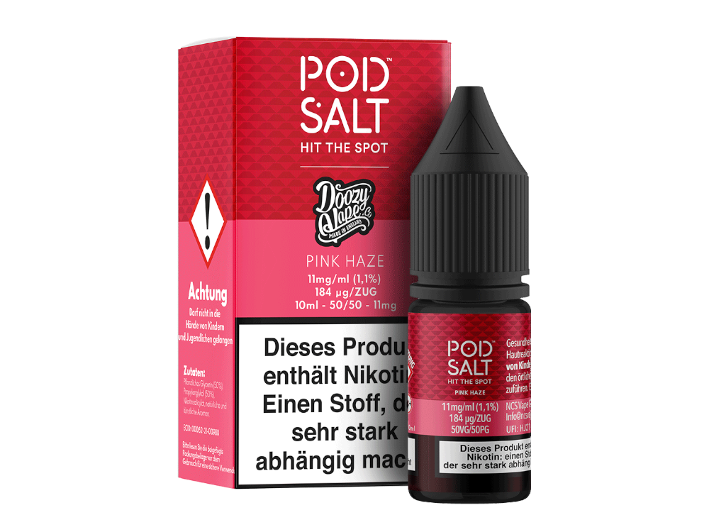 Pod Salt Fusion - Pink Haze - Nikotinsalz Liquid 11 mg/ml