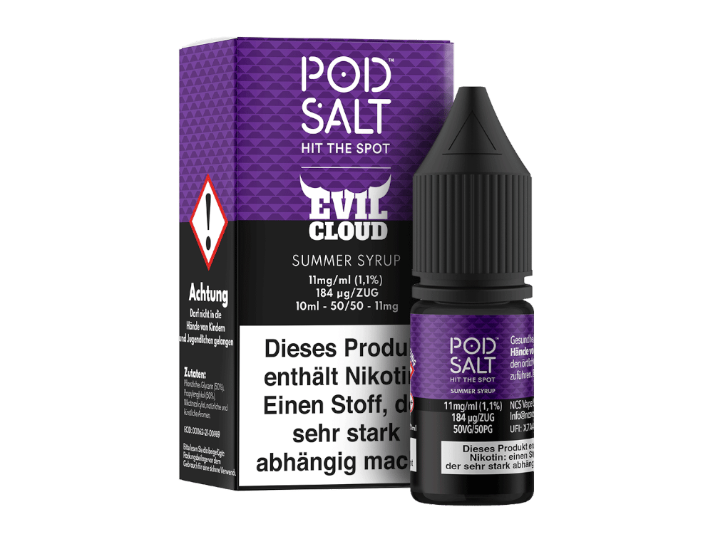 Pod Salt Fusion - Summer Syrup - Nikotinsalz Liquid 11 mg/ml