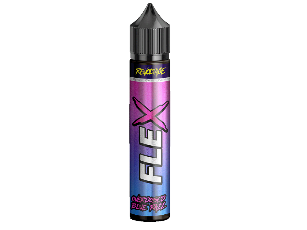 Revoltage - FLEX - Aroma Overdosed Blue Razz 7 ml 15er Packung