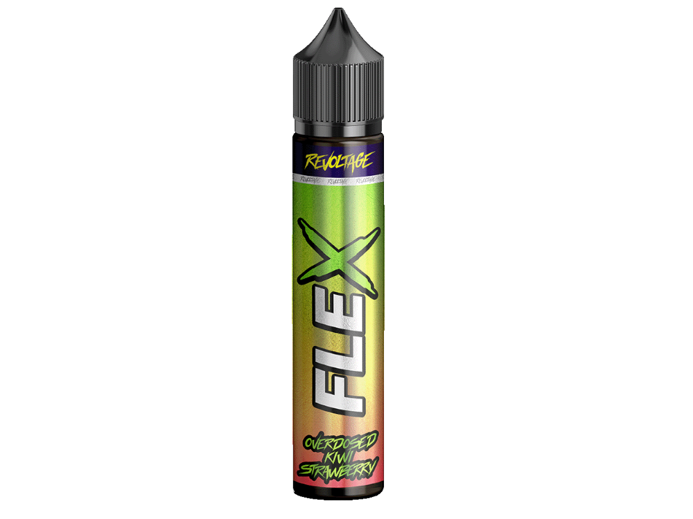 Revoltage - FLEX - Aroma Overdosed Kiwi Strawberry 7 ml 15er Packung
