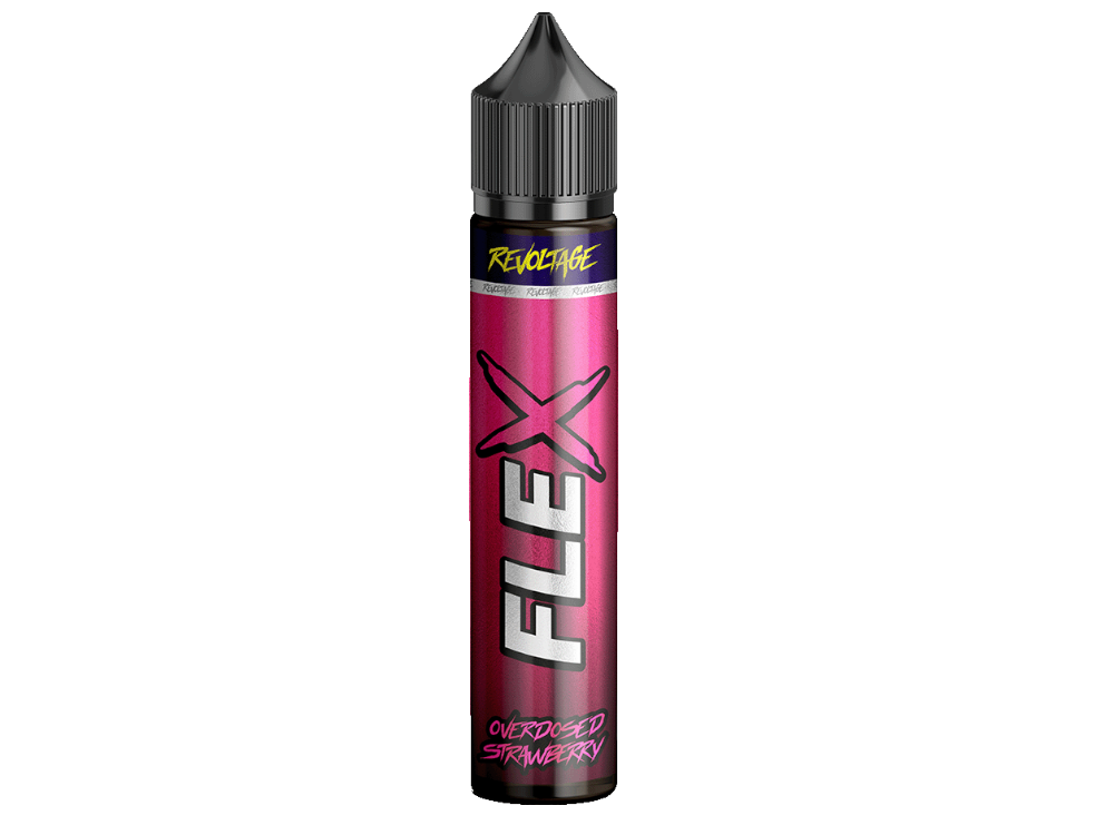 Revoltage - FLEX - Aroma Overdosed Strawberry 7 ml 450er Packung