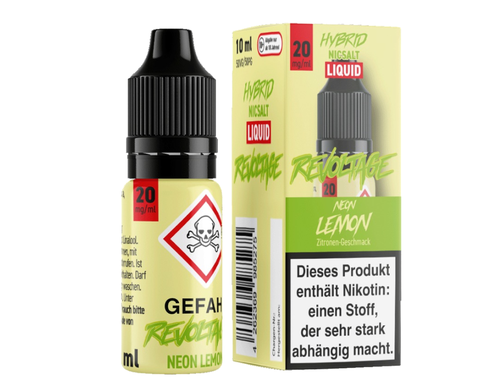 Revoltage - Neon Lemon - Hybrid Nikotinsalz Liquid 20 mg/ml