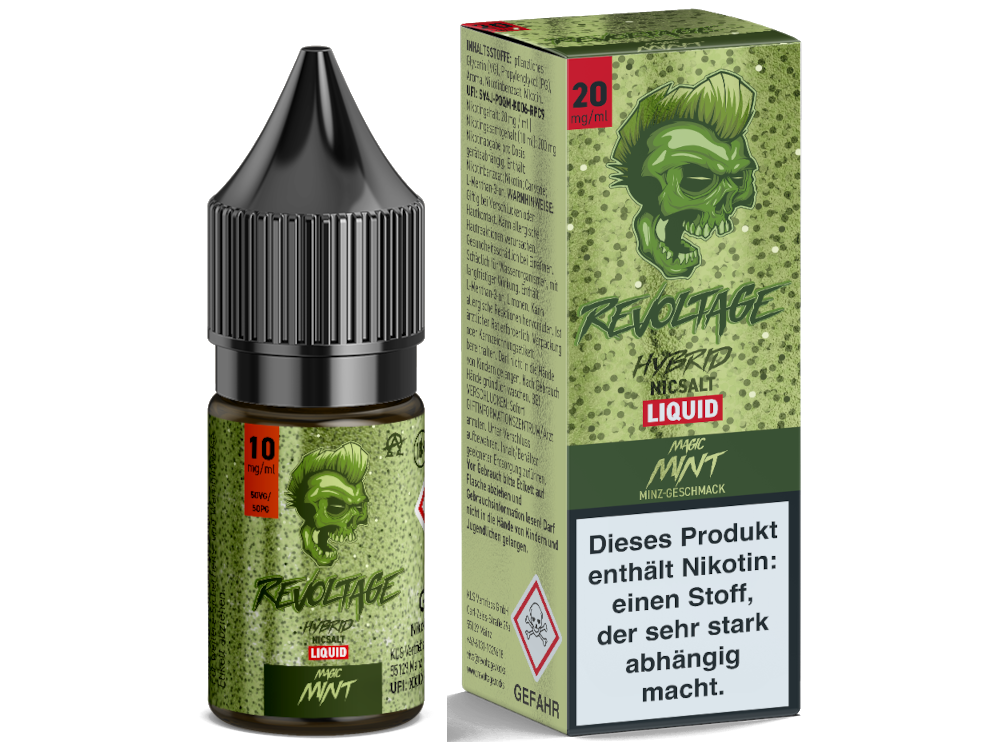 Revoltage - Magic Mint - Hybrid Nikotinsalz Liquid 20 mg/ml