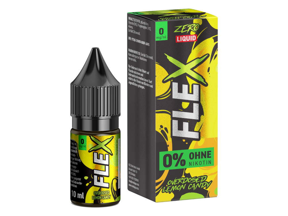 Revoltage - FLEX - Overdosed Lemon Candy - Nikotinsalz Liquid 0 mg/ml 450er Packung