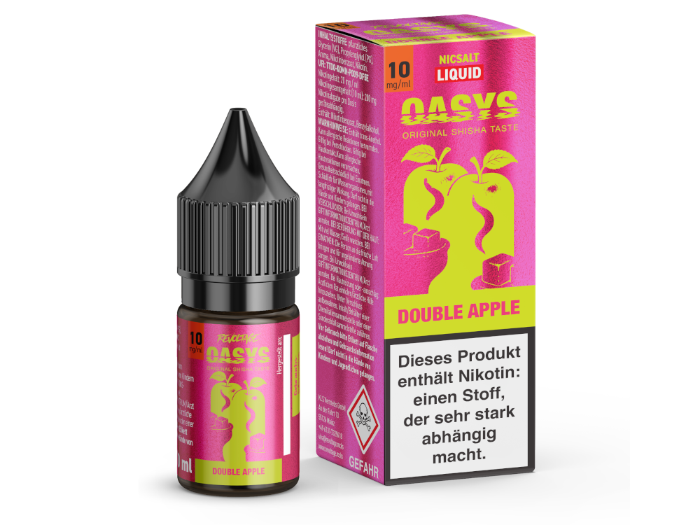 Revoltage - OASYS - Double Apple - Hybrid Nikotinsalz Liquid 10 mg/ml 15er Packung
