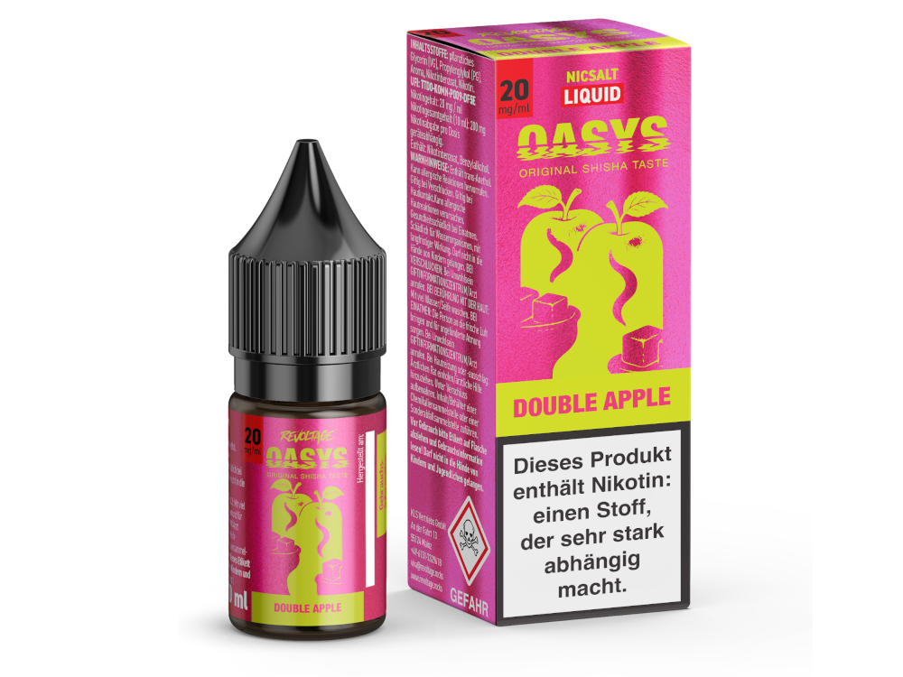 Revoltage - OASYS - Double Apple - Hybrid Nikotinsalz Liquid 20 mg/ml 15er Packung