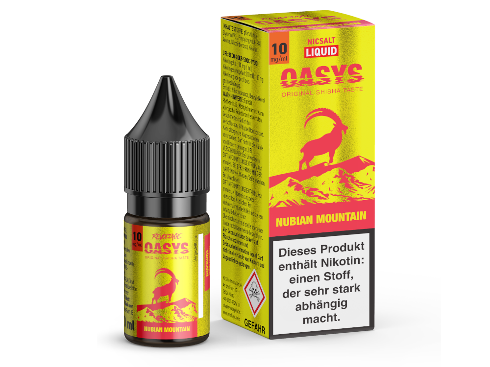 Revoltage - OASYS - Nubian Mountain - Hybrid Nikotinsalz Liquid 10 mg/ml