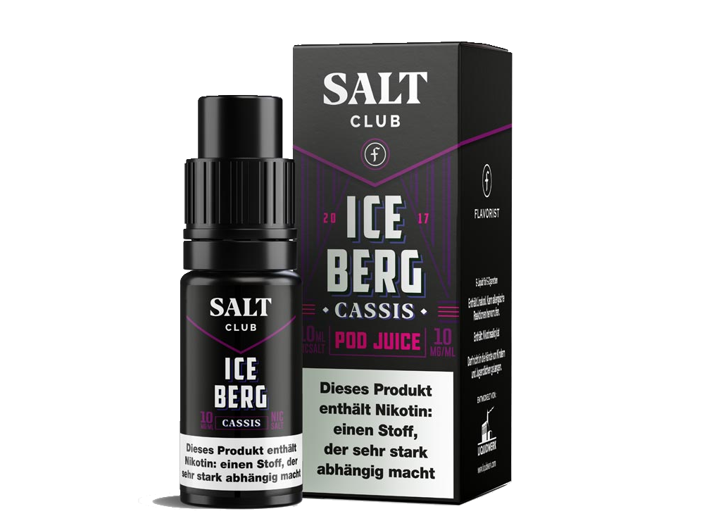 Salt Club - Flavorist Iceberg - Cassis - Nikotinsalz Liquid 20 mg/ml