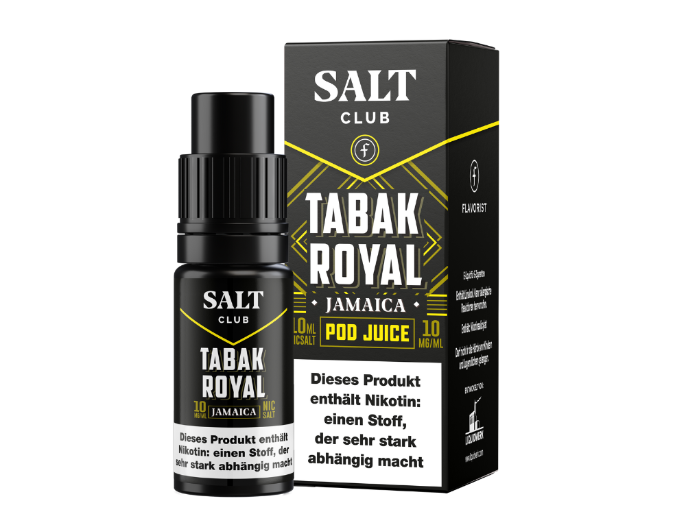 Salt Club - Flavorist Tabak Royal - Jamaica - Nikotinsalz Liquid 10 mg/ml