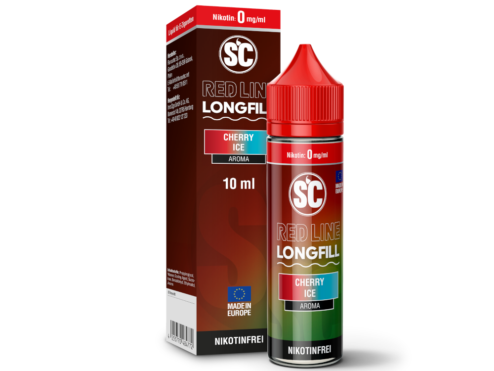SC - Red Line - Aroma Cherry Ice 10 ml 160er Packung