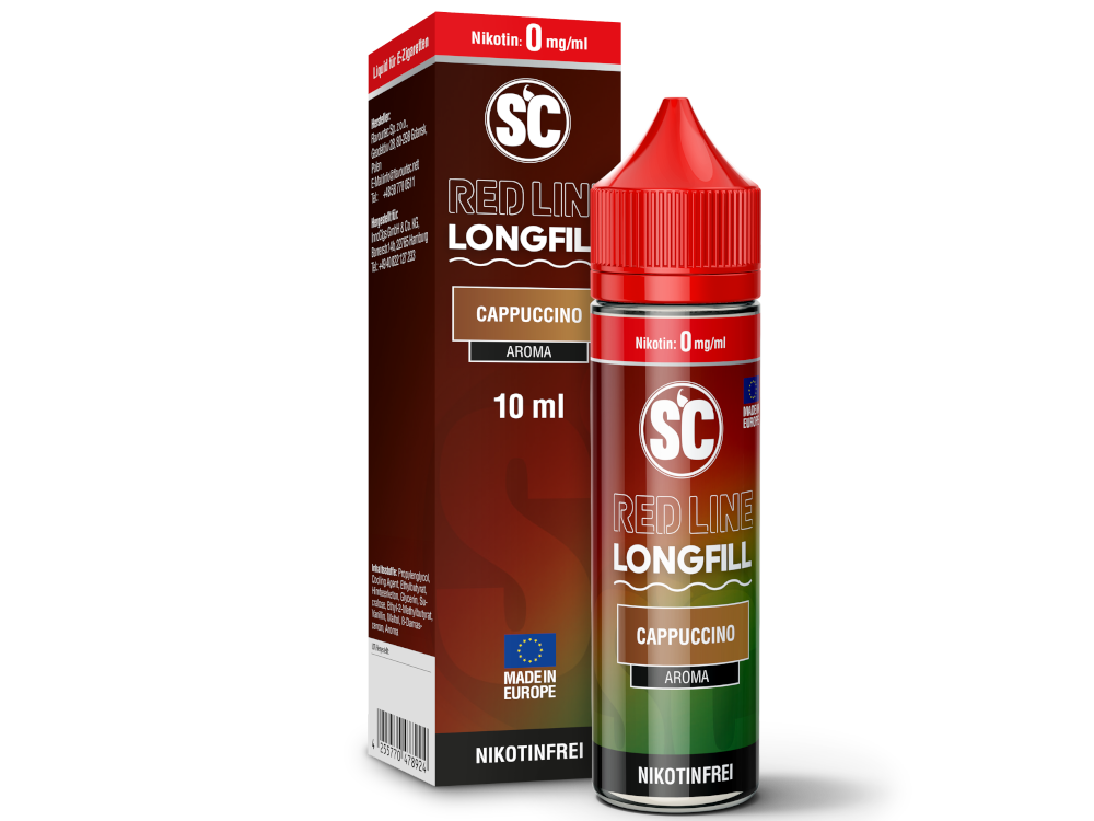 SC - Red Line - Aroma Cappuccino 10 ml 160er Packung