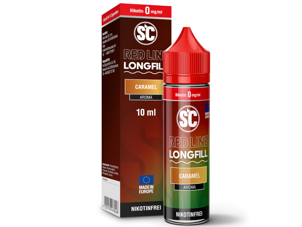 SC - Red Line - Aroma Caramel 10 ml 160er Packung