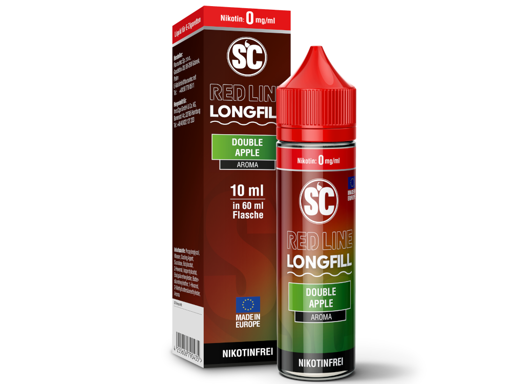 SC - Red Line - Aroma Double Apple 10 ml 160er Packung
