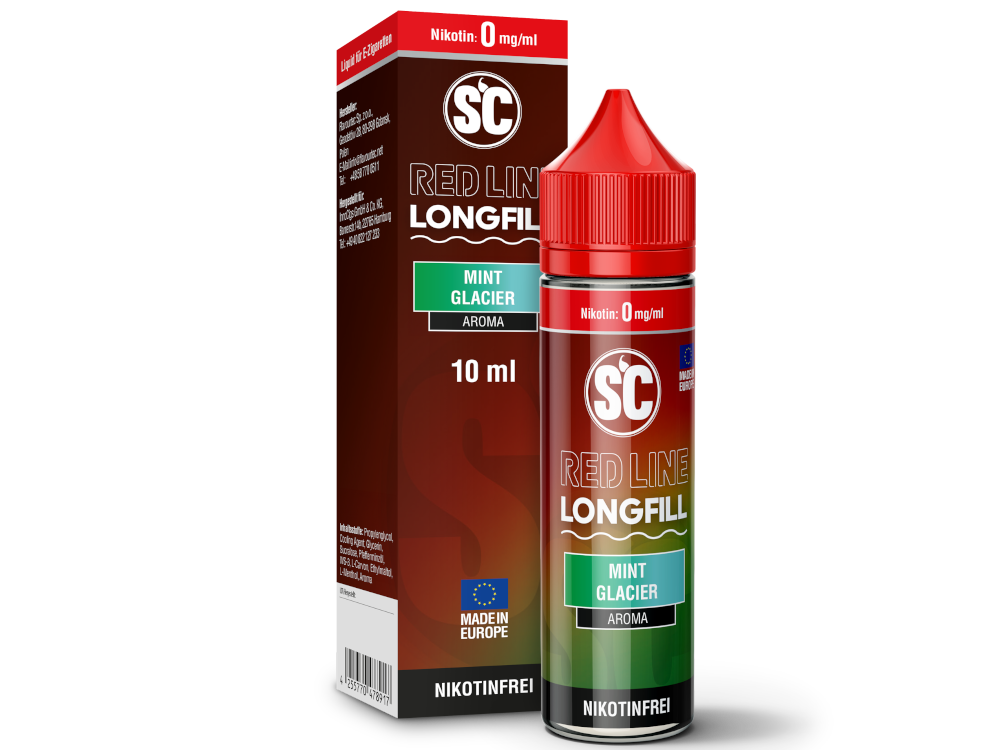 SC - Red Line - Aroma Mint Glacier 10 ml 160er Packung