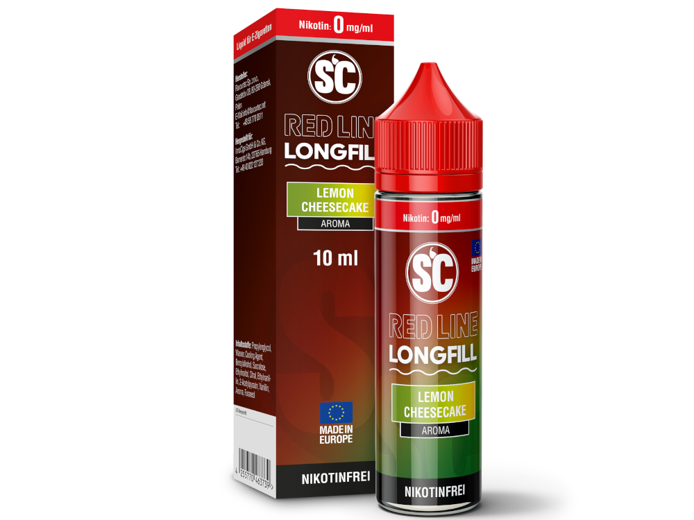 SC - Red Line - Aroma Lemon Cheesecake 10 ml 160er Packung