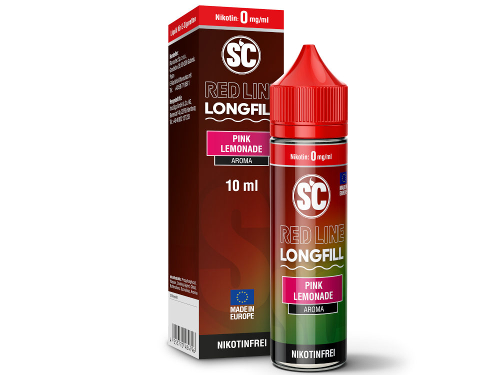 SC - Red Line - Aroma Pink Lemonade 10 ml 160er Packung