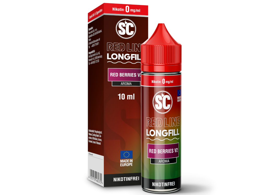 SC - Red Line - Aroma Red Berries V2 10 ml 10er Packung