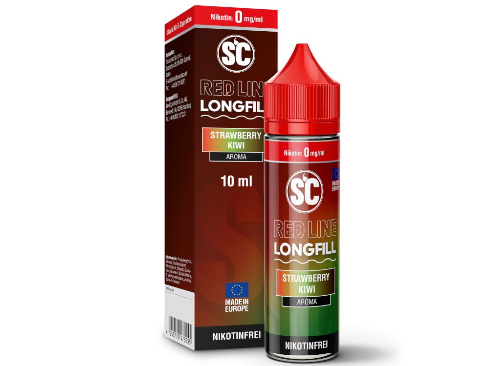 SC - Red Line - Aroma Strawberry Kiwi 10 ml 160er Packung