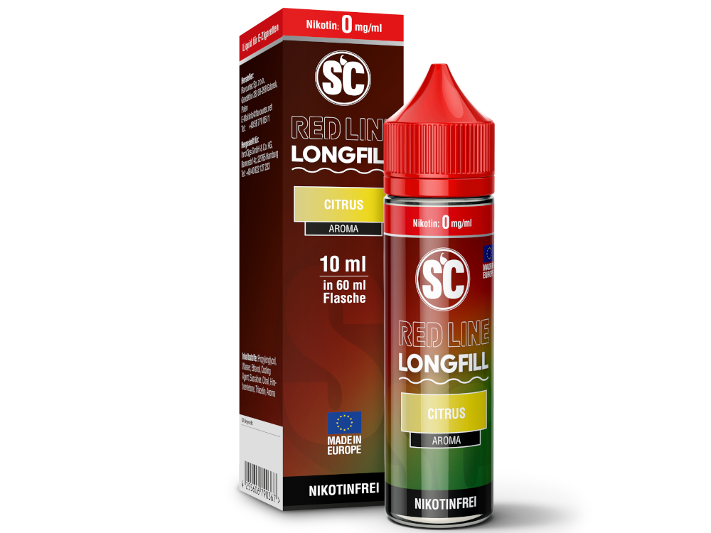 SC - Red Line - Aroma Citrus 10 ml 160er Packung