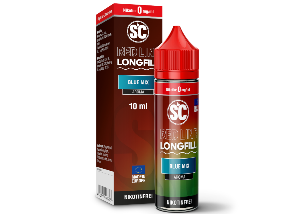 SC - Red Line - Aroma Blue Mix 10 ml 160er Packung