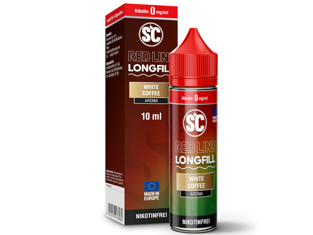 SC - Red Line - Aroma White Coffee 10 ml 160er Packung