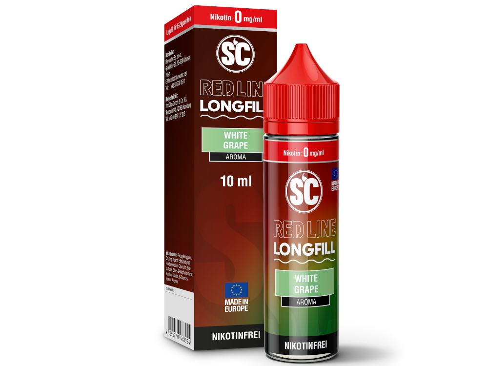SC - Red Line - Aroma White Grape 10 ml 10er Packung