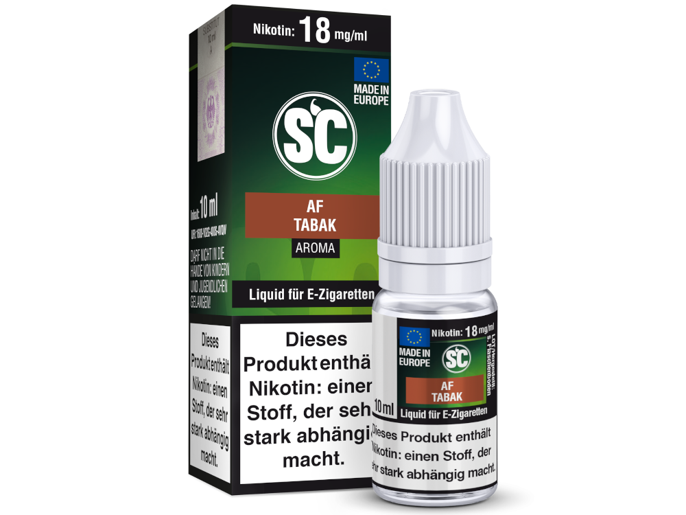 SC Liquid - AF Tabak 6 mg/ml 10er Packung