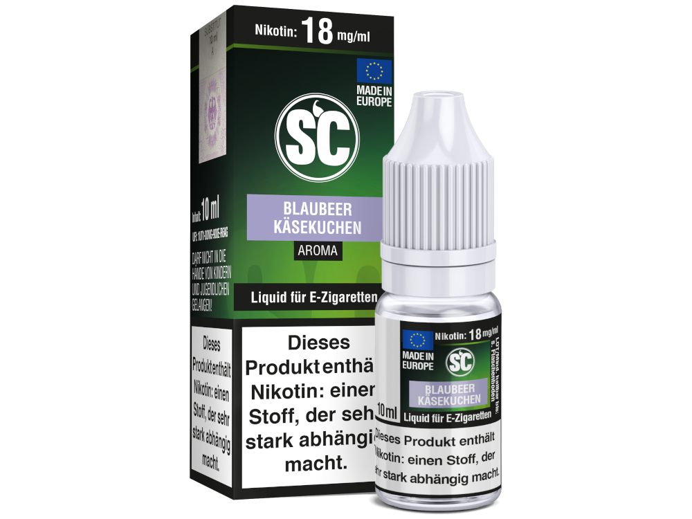 SC Liquid - Blaubeer Käsekuchen 0 mg/ml