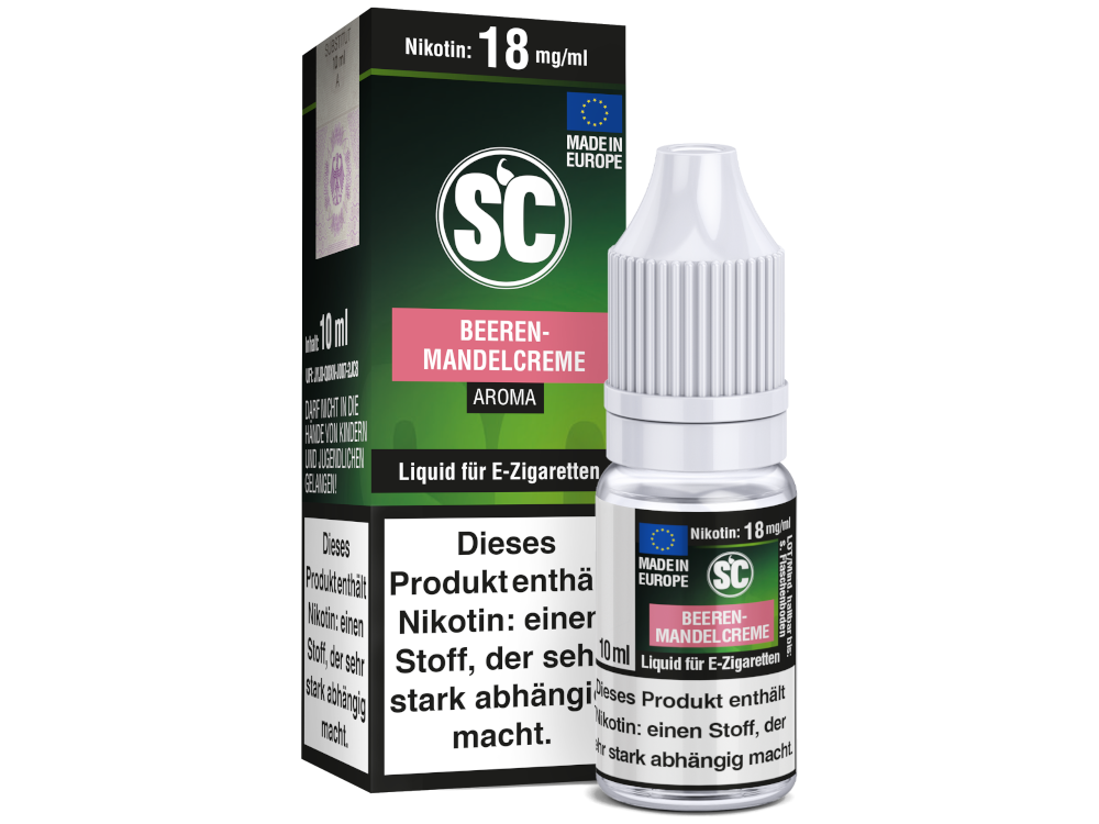 SC Liquid - Beeren-Mandelcreme 12 mg/ml 500er Packung