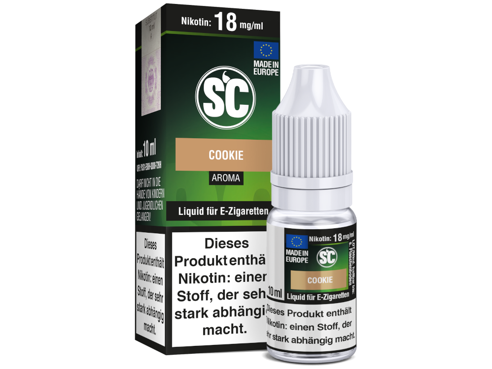 SC Liquid - Cookie 12 mg/ml 10er Packung