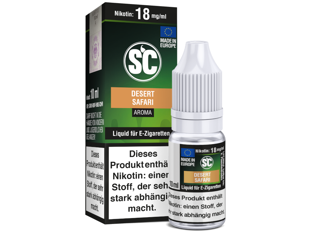 SC Liquid - Desert Safari Tabak 0 mg/ml 500er Packung