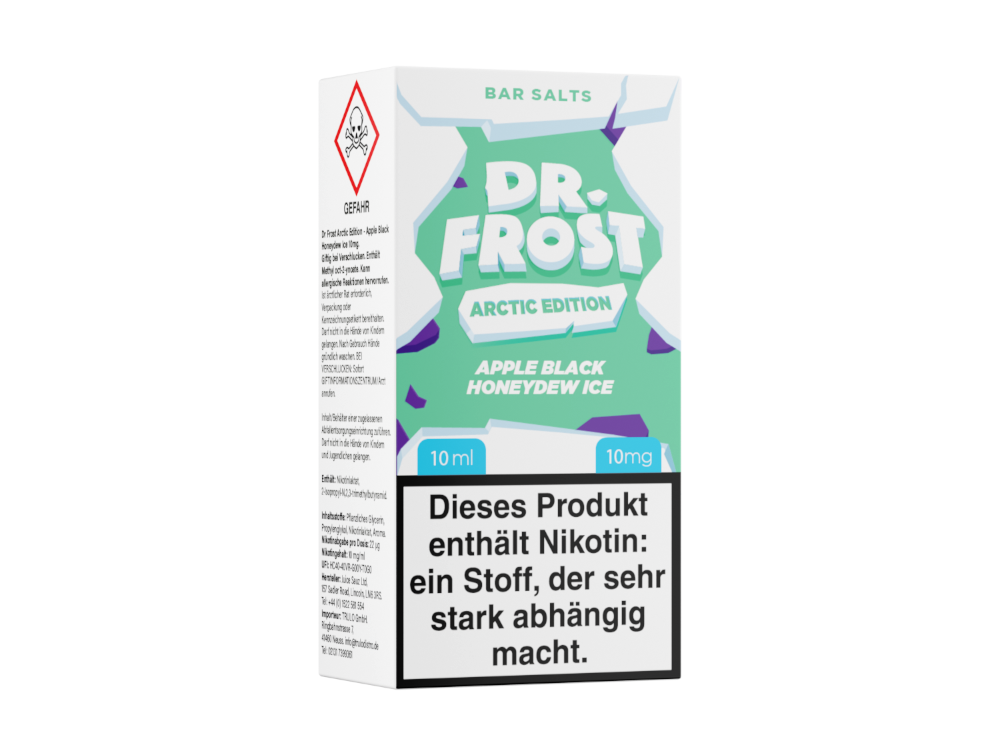 Dr. Frost - Arctic Edition - Apple Black Honeydew Ice - Nikotinsalz Liquid 10 mg/ml
