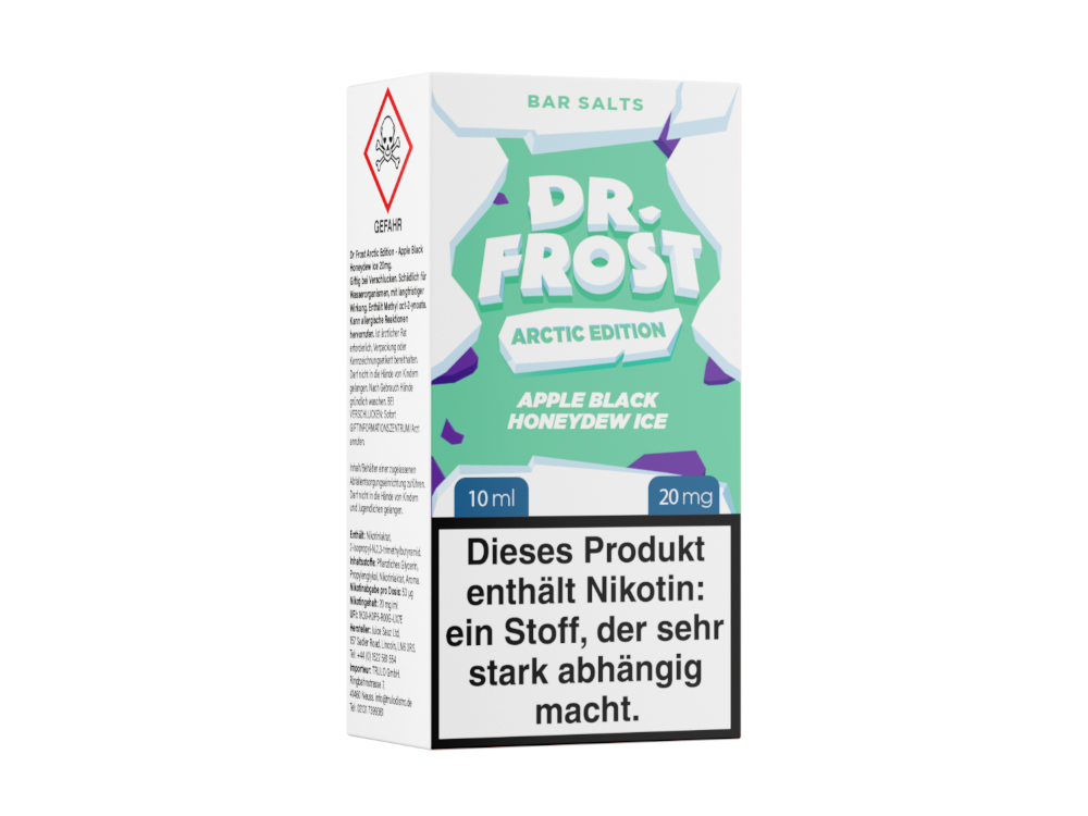 Dr. Frost - Arctic Edition - Apple Black Honeydew Ice - Nikotinsalz Liquid 20 mg/ml