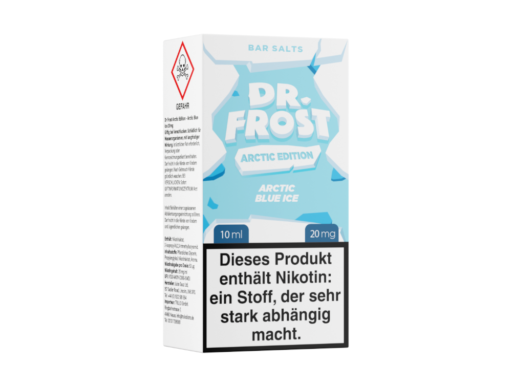 Dr. Frost - Arctic Edition - Arctic Blue Ice - Nikotinsalz Liquid 20 mg/ml