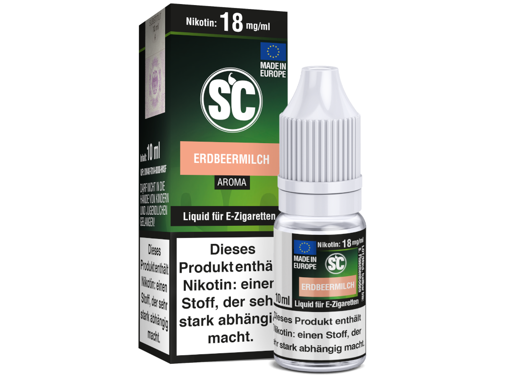 SC Liquid - Erdbeermilch 6 mg/ml