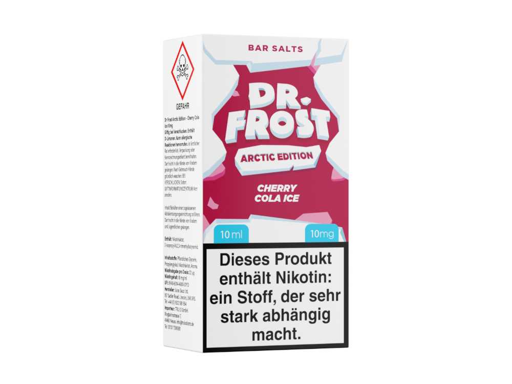 Dr. Frost - Arctic Edition - Cherry Cola Ice - Nikotinsalz Liquid 10 mg/ml