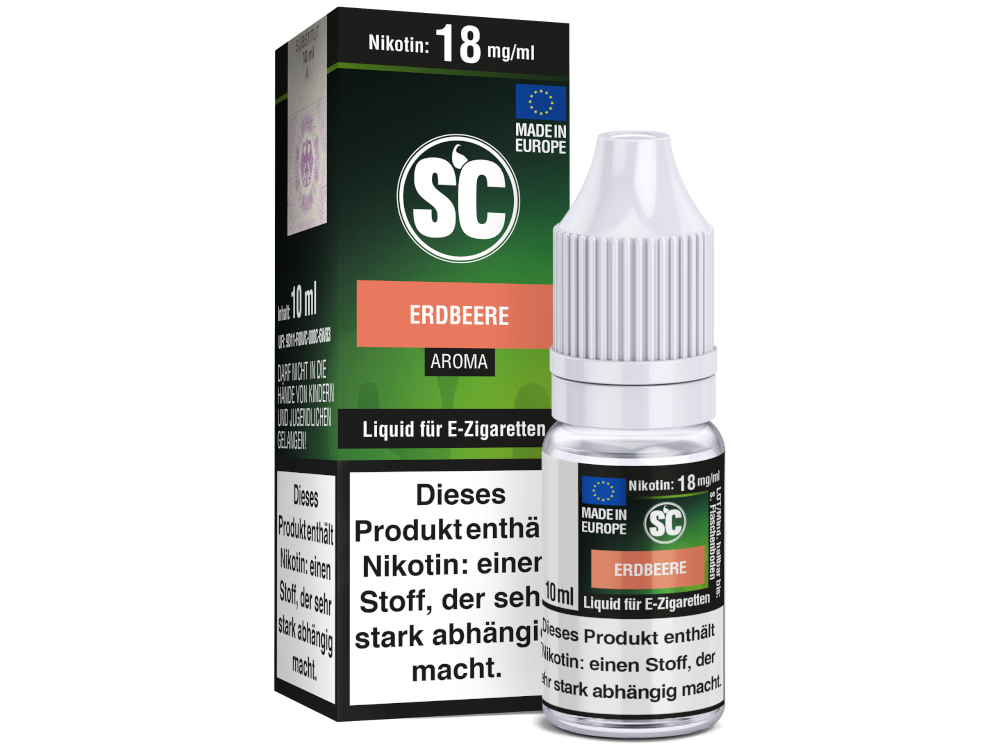 SC Liquid - Erdbeere 3 mg/ml 10er Packung