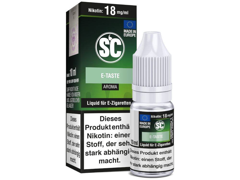 SC Liquid - E-Taste 12 mg/ml 10er Packung