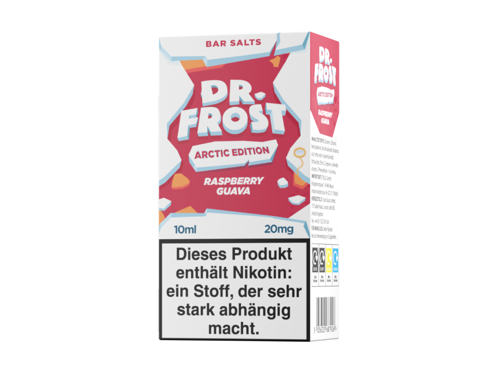 Dr. Frost - Arctic Edition - Raspberry Guava - Nikotinsalz Liquid 20 mg/ml