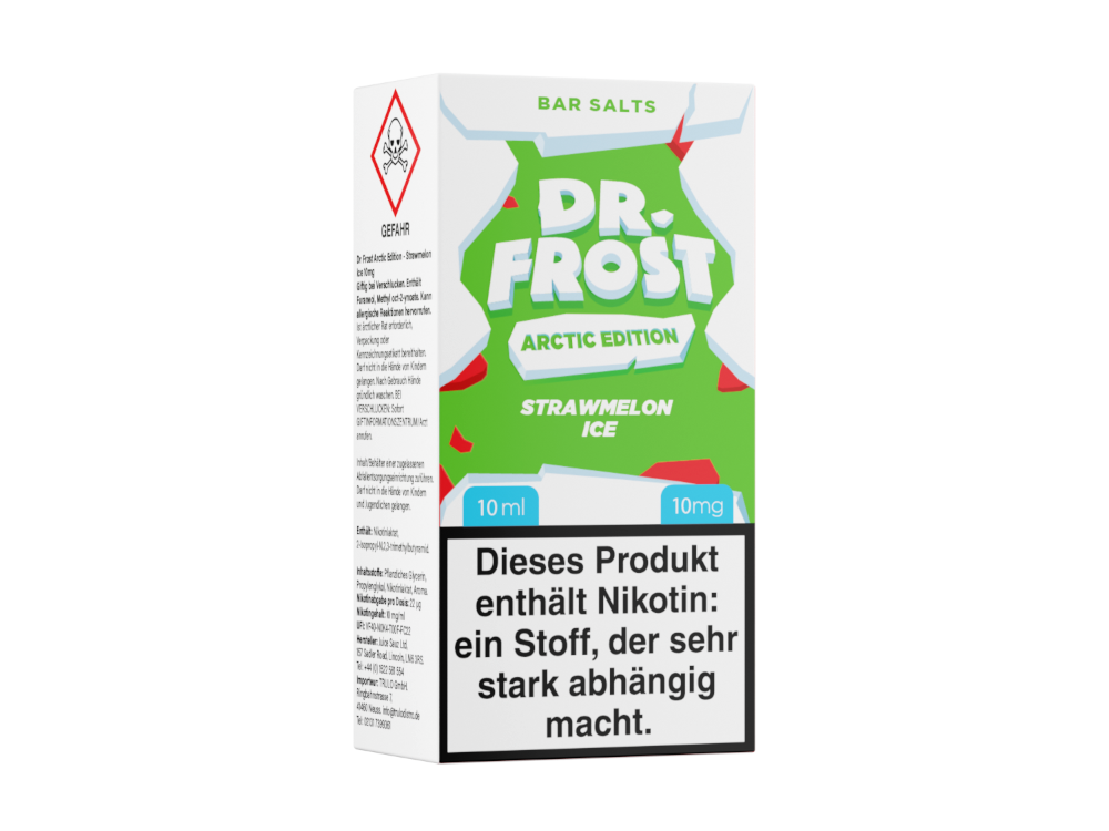 Dr. Frost - Arctic Edition - Strawmelon Ice - Nikotinsalz Liquid 10 mg/ml