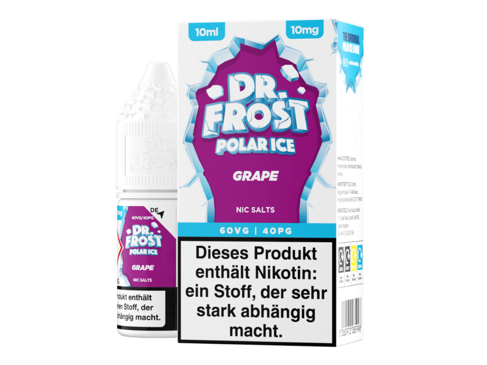 Dr. Frost - Polar Ice - Grape - Nikotinsalz Liquid 10 mg/ml