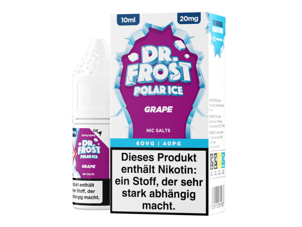 Dr. Frost - Polar Ice - Grape - Nikotinsalz Liquid 20 mg/ml