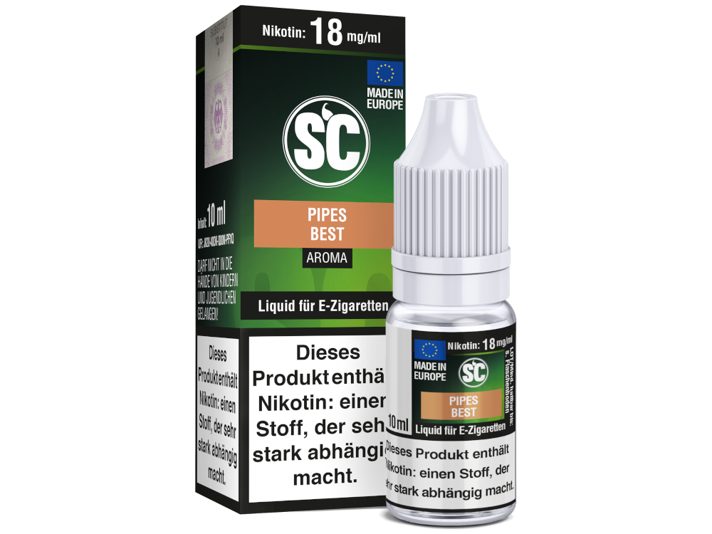 SC Liquid - Pipes Best Tabak 18 mg/ml