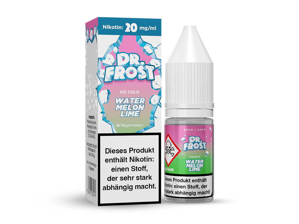 Dr. Frost - Ice Cold - Watermelon Lime - Nikotinsalz Liquid 20 mg/ml