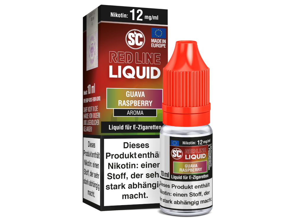 SC - Red Line Nikotin - Guava Raspberry 12 mg/ml 10er Packung