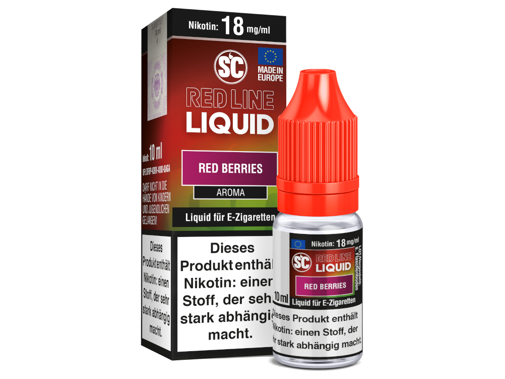 SC - Red Line Nikotin - Red Berries 18 mg/ml 500er Packung